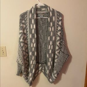 Flying Tomato Black and White Women’s Knit Sweater